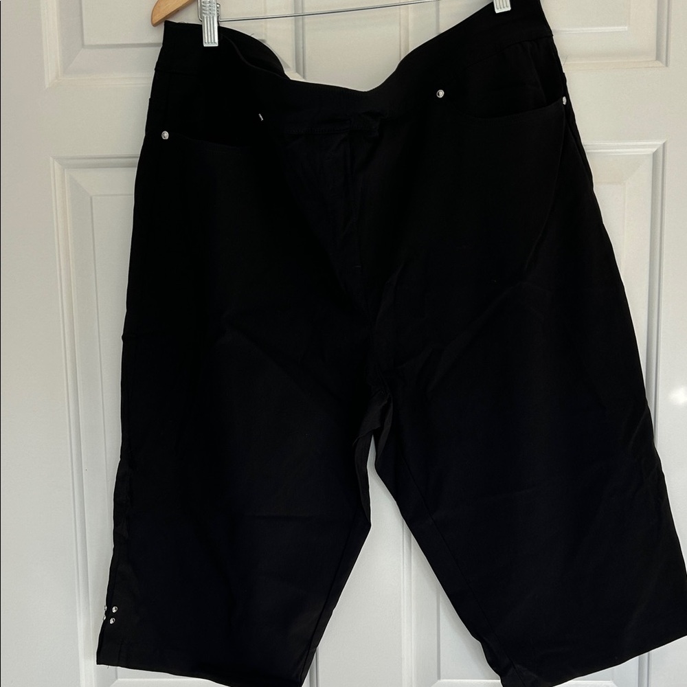 Allison Daley Women's Black Jean Shorts